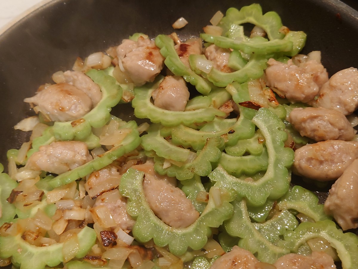 Bitter gourd breakfast